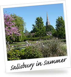 Summer in Salisbury, Wiltshire